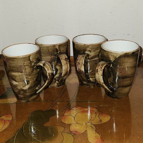 Steelite Craft Brown 10oz. Quench Mug Set of 4 NWOT 2014 - Picture 3 of 5